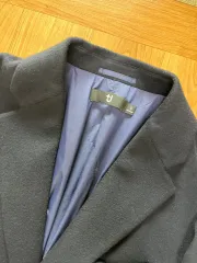 ジルサンダーxユニクロ カシミア ブレンド オーバーサイズ チェスターコート S