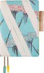 新品 ほぼ日手帳 オリジナル(A6)手帳カバー 芸艸堂/美術海（渡し舟）