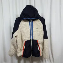 ザラ メンズ ボアフリース ジップアップ アウター USA XL