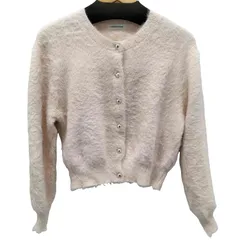 ナチュラルクチュール natural couture フェザーヤーンニットカーディガン レディース FREE 