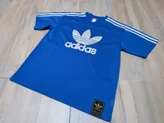 90s adidas トレフォイルロゴ　メッシュトップス　XLのサムネイル