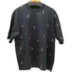 ジョーダンブランド JORDAN BRAND ジョーダン 総柄プリント クルーネック コットン Tシャツ メンズ import：XXL 