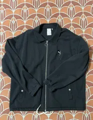 L プーマ アミ コラボ ジップアップ ジャケット ブラック