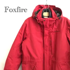 FoxFire ナイロンジャケット インナージャケット LARGE レッド ブラック メンズ ファッションのサムネイル