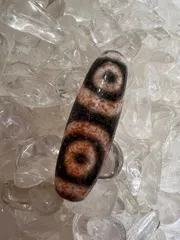 チベット朱砂三眼天珠