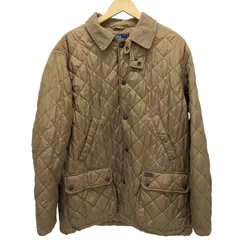 ポロバイラルフローレン Polo by RALPH LAUREN 襟/袖 コーデュロイ チンスト ハンティング  キルティングジャケット  メンズ import：L 