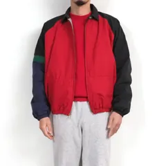 90s Polo by Ralph Lauren  マルチカラー フリースライニング ハリントンジャケット M POLO SPORT 初期 マイケルタピア