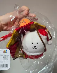 ナガノマーケット パラシュート サンタ 自分ツッコミくま マスコット オーナメント