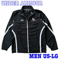UNDER ARMOUR アンダーアーマー フルジップ 企業ロゴ刺繍 トラックジャケット USインポートLG