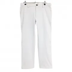 バーバリーゴルフ パンツ 白 裏起毛 無地  メンズ 88 ゴルフウェア BURBERRY GOLF