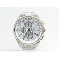 シチズン CITIZEN H804-T018696 ATTESA 10BAR 電波ソーラー 腕時計 △WA6567