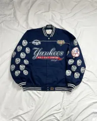 ジェフハミルトン ニューヨーク・ヤンキース スタジャン レーシングジャケット