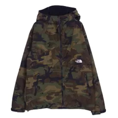 THE NORTH FACE ノースフェイス NP72332 Novelty Compact Nomad Jacket カモフラ ノベルティコンパクトノマドジャケット モスグリーン系 M【中古】
