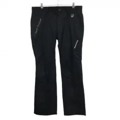 【美品】PEARLY GATES メンズゴルフ パンツ 黒 6 パーリーゲイツ 新品】パーリーゲイツ ジョガーパンツ 黒×白 ロゴ総柄 レディース 1(M