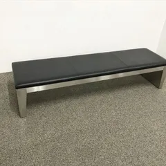 オカムラ ロビーチェア 3人用 L950S W1800 ブラック