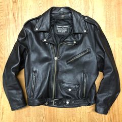 伝説90s James Dean生誕60年記念レザーダブルライダースジャケット革