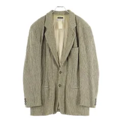 EMPORIO ARMANI (エンポリオアルマーニ) レーヨン混ウール 2B テーラードジャケット ベージュ