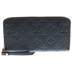 LOUIS VUITTON (ルイヴィトン) モノグラムアンプラント ジッピーウォレット ノワール M61684 ICタイプ 財布