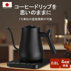 新品未使用即日発送！正規品Intasting 電気ケトル 0.9L ブラック 
