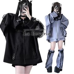DimMoire×REFLEM【切替ジャージパーカー】 | Mercari