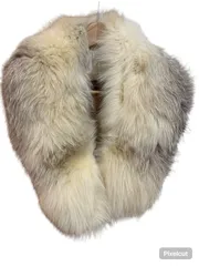 RE341 【美品】SAGA FOX サガフォックス　ファー　ストール　ショール　レディース