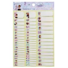 アナと雪の女王2[ネームラベルシール]いつでも なまえシール/2021年新入学 ディズニー 