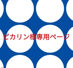 ピカリン様専用ページです。