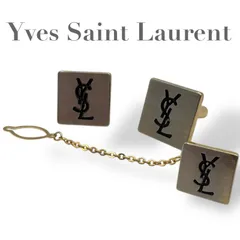 ☆★Yves Saint Laurent イヴ・サンローラン★カフス　カフリンクス　ネクタイピン　ピンバッジ　YSL★　♯1165