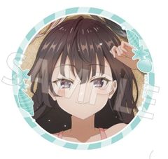 가끔 보소와 러시아어로 데레하는 옆의 아야 씨 트레이딩 캔 배지 수영복 Ver