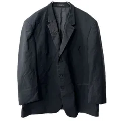 メキシコ製 Calvin Klein テーラードジャケット 2XL～ ブラック カルバンクライン ウール ブレザー ボタン アウター 秋物 a801-5499