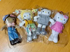 ハローキティ ぬいぐるみキーホルダー 4種 セット