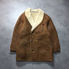 スプレマ suprema イタリア製 ムートンコート サイズ44 刺繍 L - メルカリ