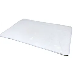 D6995◆敷きパッド ブルー ダブル約140x200cm アイスブリーズTM テンピュール 73014621 抗菌防臭加工のサムネイル