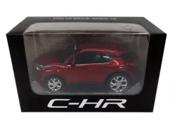 【中古】ミニカー トヨタ C-HR(レッド) プルバックカー