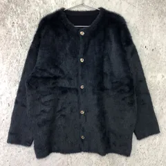 ROPE PICNIC ロペピクニック ダブル フェイス フェザー ニット コート ネイビー 38サイズ ◇〇☆のサムネイル