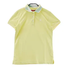 サイズ：M CALLAWAY キャロウェイ  半袖ポロシャツ ジャガード 総柄 イエロー系 [240101569026] ゴルフウェア レディース ストスト