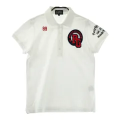 サイズ：0 PEARLY GATES パーリーゲイツ  半袖ポロシャツ  ホワイト系 [240101590809] ゴルフウェア レディース ストスト