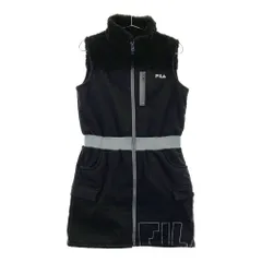 サイズ：M FILA GOLF フィラゴルフ  ボアワンピース  ブラック系 [240101605079] ゴルフウェア レディース ストスト