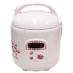 希少 レア 当時物 未使用品 通電のみ確認済み SANYO サンヨー Hello Kitty ハローキティ マイコンジャー 炊飯器 ピンク 0.72L 1999年 ECJ-KT07 保管品 Z0003-08-0113①