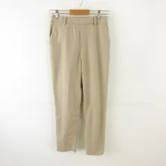 ユニクロ UNIQLO アンクルパンツ ベージュ M *T437