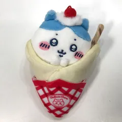 【中古品】 ちいかわ クレープくじ C賞 クレープになっちゃった!!マスコット ハチワレ、タグ、外袋無し 【039-251217-MO-07-fuz】