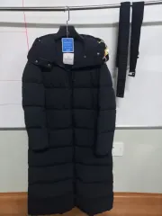 MONCLER モンクレール レディース ダウンジャケット ロング丈 ゴーエル L 0 ブラック