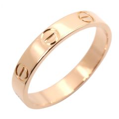 カルティエ CARTIER リング・指輪 ミニラブリング B4085200 K18PG（ピンクゴールド） ミニラブリング ユニセックス Used A