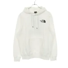 ザ・ノースフェイス THE NORTH FACE パーカー BOX NSE PULLOVER HOODIE ホワイト コットン A7UNS プルオーバーパーカー ホワイト メンズ Used A