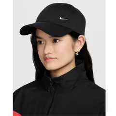 ナイキ 帽子 メンズ レディース NIKE クラブ アンストラクチャード キャップ スポーツキャップ  ナイキキャップ 男女兼用 ワンポイント ロゴ 6パネル 黒 ブラック  nike club  メンズ帽子 レディース帽子  /FZ5698-010