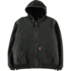 古着 00年代 カーハート Carhartt 中綿入り アクティブジャケット ダックフルジップパーカー メンズXXL相当/eaa606445