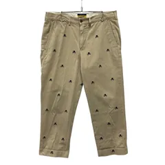 【中古品】RALPH LAUREN RUGBY ラルフローレンラグビー スカル総刺繍 パンツ ボトムス チノパンツ ブランド 古着 【156-251004-gm-15-fuz】