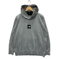 【中古品】THE NORTH FACE ザ・ノースフェイス NT11830 HEAVY COTTON SQUARE LOGO HOODIE パーカー フーディー トップス ブランド 古着 【144-251101-gm-05-fuz】