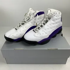 【中古品】 NIKE 414571-105 AIR JORDAN 13 RETRO LAKERS スニーカー 靴 ナイキ 【160-251102-st-08-fuz】
