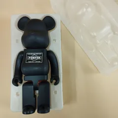 PORTER×FABRICK メディコムトイコラボ ボストン ベアブリック人形付 ポーター×ベアブリックのウェストバッグ＆ショッピングバッグ、暗闇で